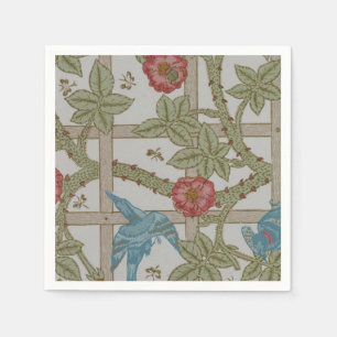 William Morris Trellis Tapet Art Pappersservett
