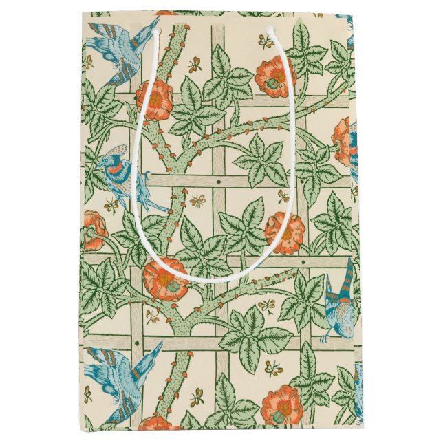 William Morris Trellis viktoriansk tapet (Framsidan)