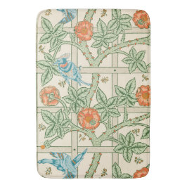 William Morris Trellis viktoriansk tapet Badrumsmatta