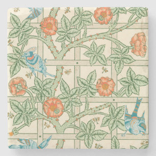 William Morris Trellis viktoriansk tapet Stenunderlägg