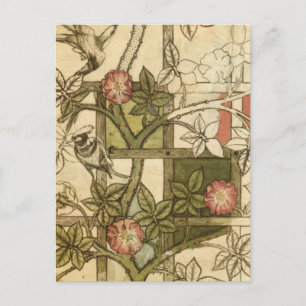 William Morris - Trellis Vykort
