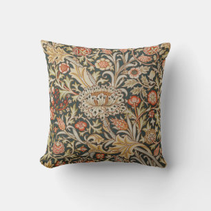 William Morris Trent Garden Flower Classic Botanic Kudde