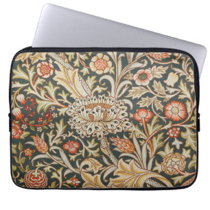 William Morris Trent Garden Flower Classic Botanic Laptop Fodral