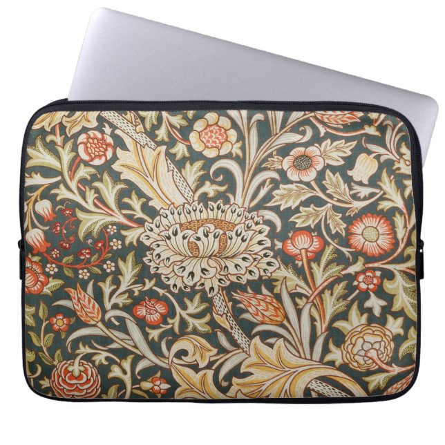 William Morris Trent Garden Flower Classic Botanic Laptop Fodral (Framsidan)