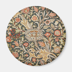 William Morris Trent Garden Flower Classic Botanic Magnet