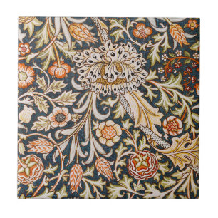 William Morris Trent Garden Flower Mönster Classic Kakelplatta