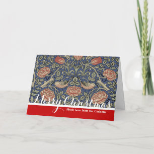 William Morris Tudor Ro Tapet Helgkort