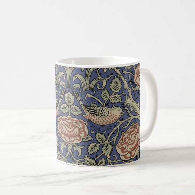 William Morris Tudor Ro Tapet Kaffemugg (Framsida höger)