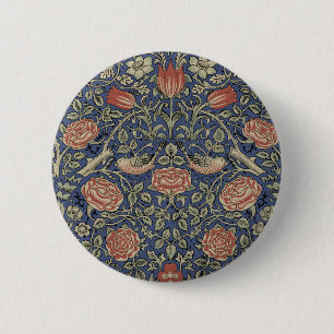 William Morris Tudor Ro Tapet Knapp