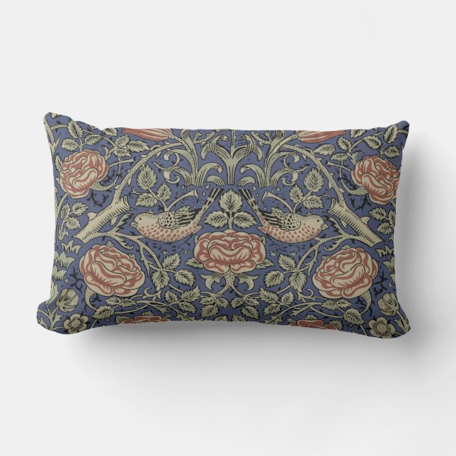 William Morris Tudor Ro Tapet Lumbarkudde (Framsida)