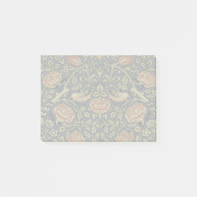 William Morris Tudor Ro Tapet Post-it Block (Framsida)
