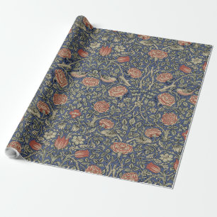 William Morris Tudor Ro Tapet Presentpapper