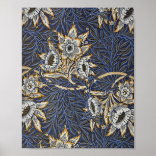 William Morris Tulip och Willow Blommönster Poster