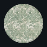 william morris tulip tapet grönt magnet<br><div class="desc">William Morris designade Tulip-textilindustrin mönster 1875. Mönster har en blommigt konsform i flytande gröntar och har tulpanet.</div>