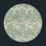 william morris tulip tapet grönt magnet<br><div class="desc">William Morris designade Tulip-textilindustrin mönster 1875. Mönster har en blommigt konsform i flytande gröntar och har tulpanet.</div>