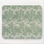 william morris tulip tapet grönt musmatta<br><div class="desc">William Morris designade Tulip-textilindustrin mönster 1875. Mönster har en blommigt konsform i flytande gröntar och har tulpanet.</div>