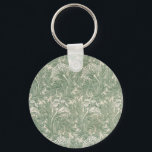 william morris tulip tapet grönt nyckelring<br><div class="desc">William Morris designade Tulip-textilindustrin mönster 1875. Mönster har en blommigt konsform i flytande gröntar och har tulpanet.</div>