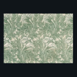 william morris tulip tapet grönt poster<br><div class="desc">William Morris designade Tulip-textilindustrin mönster 1875. Mönster har en blommigt konsform i flytande gröntar och har tulpanet.</div>