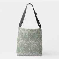 William Morris tulip tapet-grönten för textilier