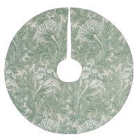 William Morris tulip tapet-grönten för textilier