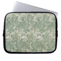 William Morris tulip tapet-grönten för textilier