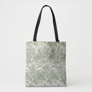 William Morris tulip tapet-grönten för textilier Tygkasse