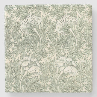 William Morris Tulip Wallpaper Classic Green Stenunderlägg