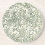 William Morris Tulip Wallpaper Classic Green Underlägg<br><div class="desc">This is a digitally enhanced version of Tulip (1875) famous pattern. "Tulip" is a textile design created by the renowned British designer William Morris, who was a leading figure in the Arts and Crafts movement. This design showcases a stylized interpretation of tulip flowers, combined with intricate, flowing vines and leaves....</div>