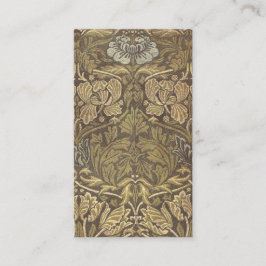 William Morris tulpan och romönster Visitkort