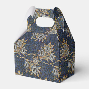 William Morris Tulpan Pilträds Mönster Blå Blommig Presentaskar