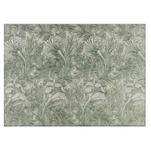 William Morris Tulpan Tapet Klassisk Grön