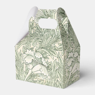 William Morris Tulpan Tapet Klassisk Grön Presentaskar