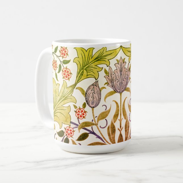 William Morris Tulpaner Kaffemugg (Framsida vänster)