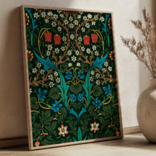 William Morris Tulpaner Mönster Vintage Tygkonst Poster