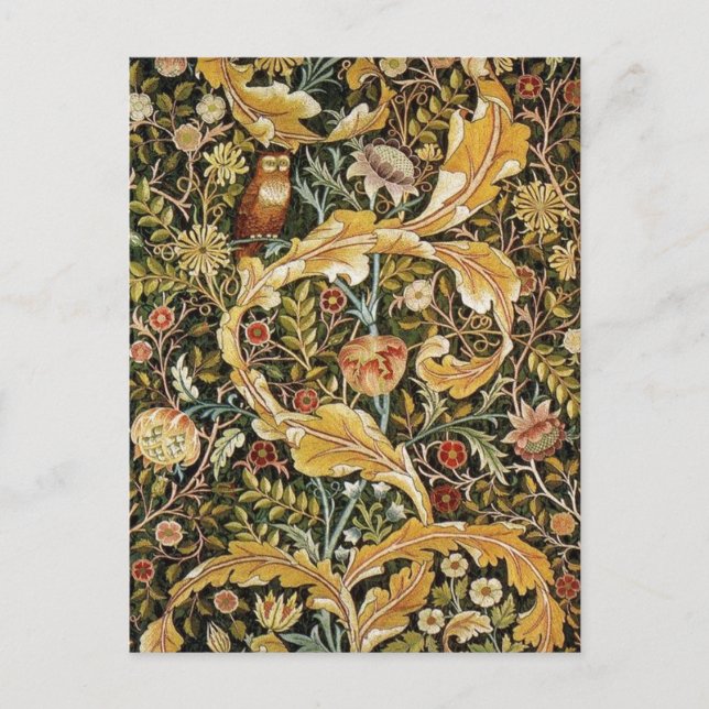 William Morris Uggla an Acanthus Vykort (Framsida)
