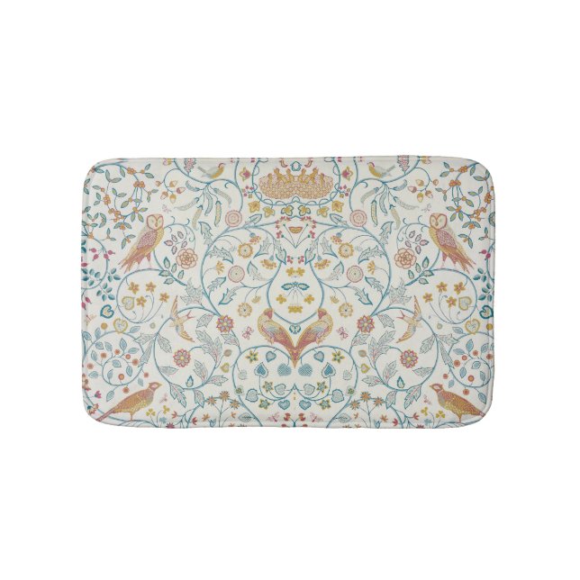 William Morris - Uggla och Berries Badrumsmatta (Framsidan)