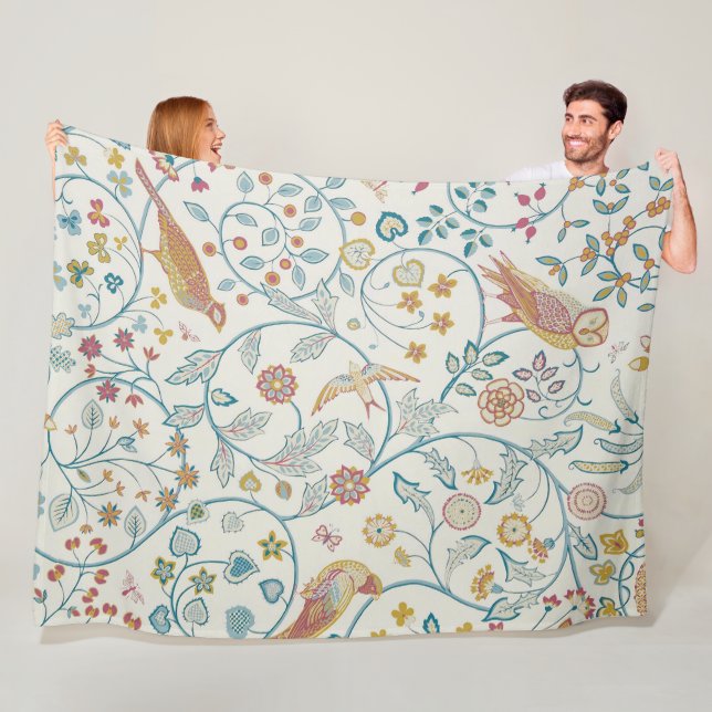 William Morris - Uggla och Berries Fleecefilt (På plats)