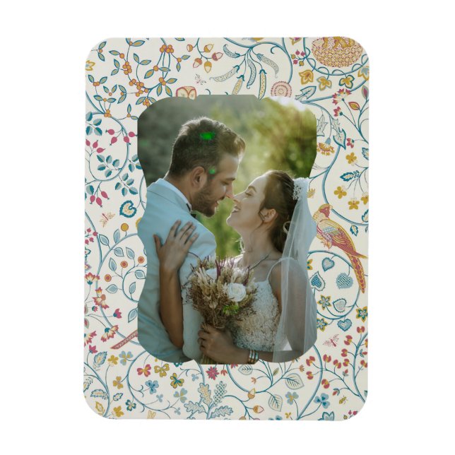 William Morris - Uggla och Berries Tapet Magnet (Vertikal)