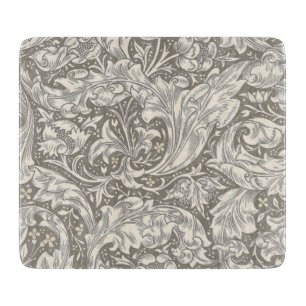 William Morris ungkarlsblomma antika damast