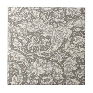 William Morris ungkarlsblomma antika damast Kakelplatta