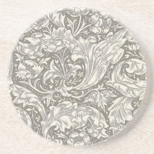 William Morris ungkarlsblomma antika damast Underlägg