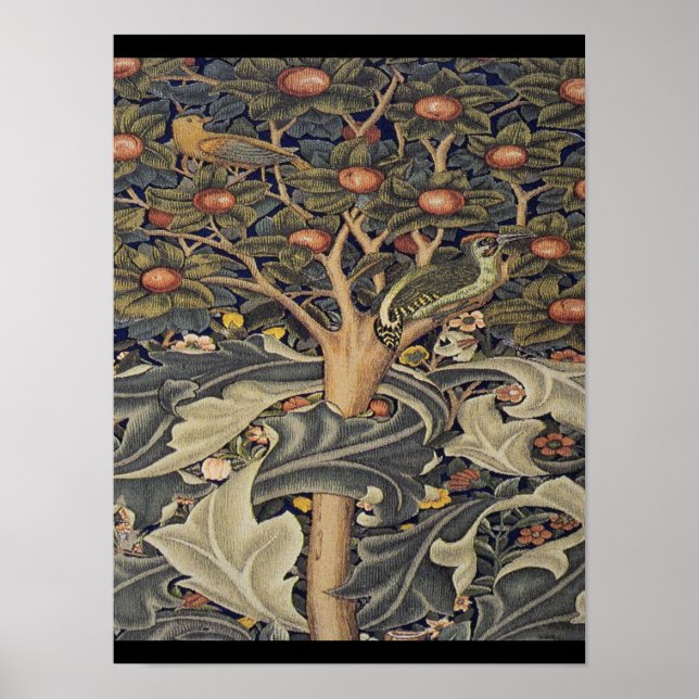 William Morris vackra art nouveau-verk Poster (Framsidan)