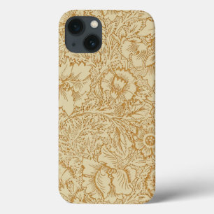 William Morris Vallmo Blommig Tapet