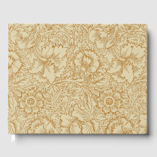William Morris Vallmo Blommig Tapet Gästböcker