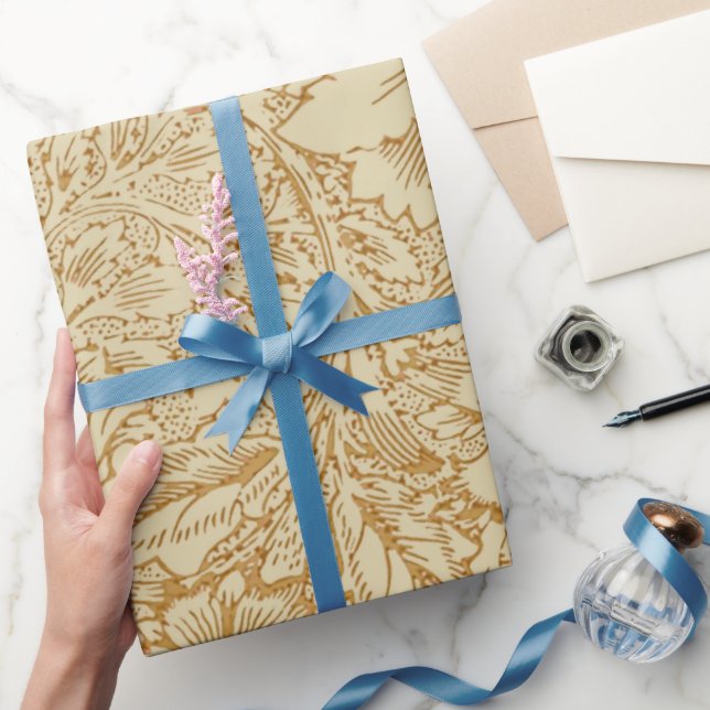 William Morris Vallmo Blommig Tapet Presentpapper (Gifting)