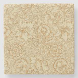 William Morris Vallmo Blommig Tapet Stenunderlägg