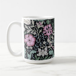 William Morris Vallmo Botanisk Viktoriansk Tapet Kaffemugg