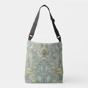 William Morris Vår Thicket: Antique Blommigt Axelväska