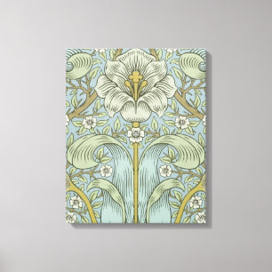 William Morris Vår Thicket: Antique Blommigt Canvastryck