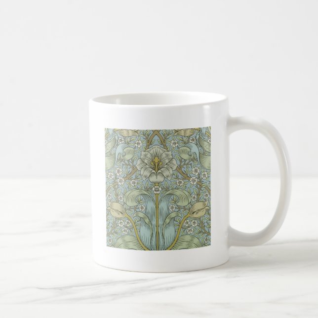 William Morris Vår Thicket: Antique Blommigt Kaffemugg (Höger)